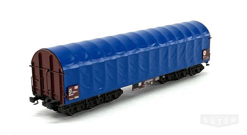 Liliput 235770 *DB Transportwagen mit Schiebeplanenhaube