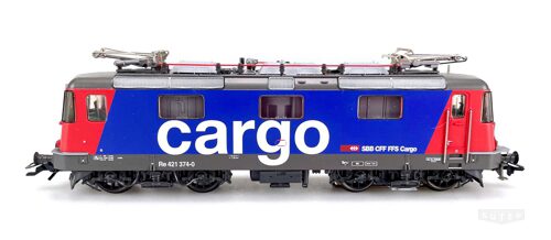 Märklin 29481-1 *SBB E-Lok Re 421 374-0 Cargo blau/rot digital