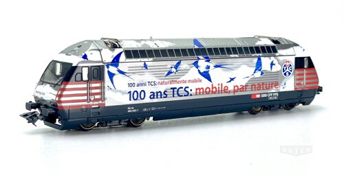 Märklin 34614 *SBB E-Lok Serie 460, "TCS" weiss/silber  Delta