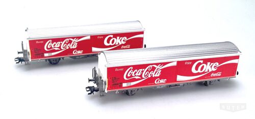 Märklin 48344 *Schiebewandwagen-Set Hbils-vy, Coca Cola