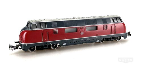 Märklin 3021 *DB Diesellok V200 060 Guss , weinrot