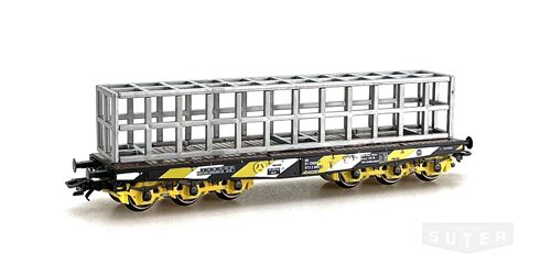Märklin 4868 *Schwerlast-Flachwagen Samm beladen mit Steinen