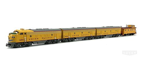 Märklin 37629 *US Diesellok Union Pacific  EMD F7 mit Caboose 4tlg