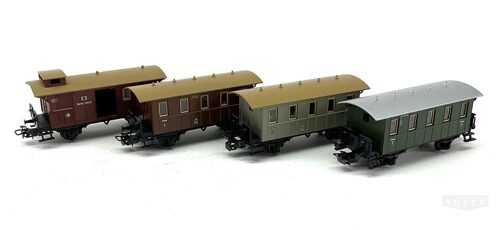 Märklin 4035 *Preussische Personenwagen 4 tlg