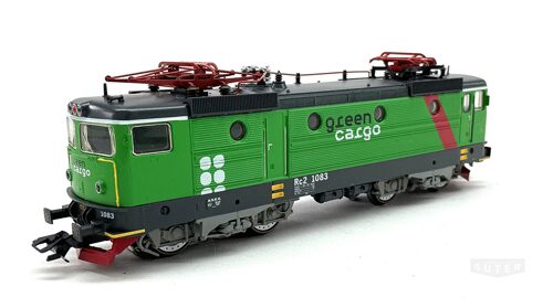 Märklin 37412 *SJ E-Lok Rc 2  green cargo grün/grau/rot   digital