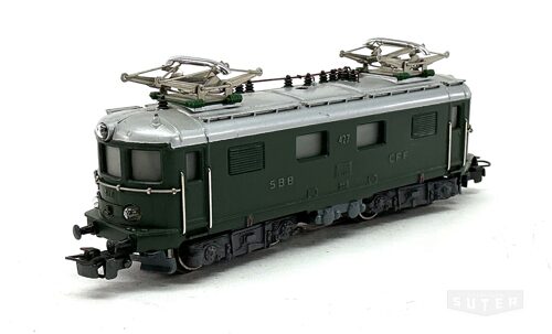 Märklin RET 800 *SBB E-Lok Re 4/4  RET 800  Guss, grün,