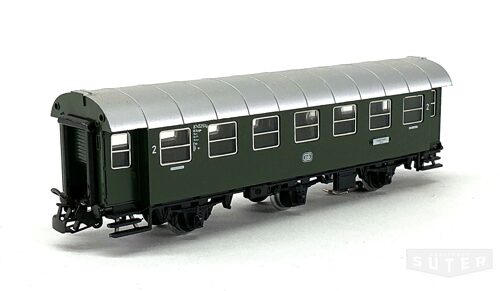 Märklin 4067 *DB Umbauwagen 3-achsig , grün, 1./2.Klasse mit Innenbeleuchtung