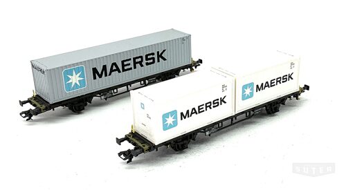 Märklin 47684 *DSB Containerwagen Set  2tlg.