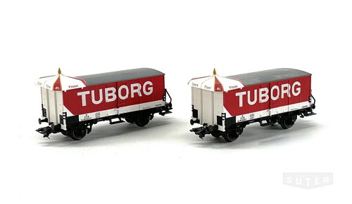 Märklin 48777 *DSB Bierwagen-Set Tuborg mit Figuren
