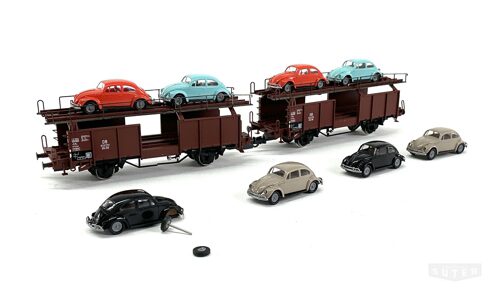 Märklin 46138 *Autotransportwagen Paar Offs 59