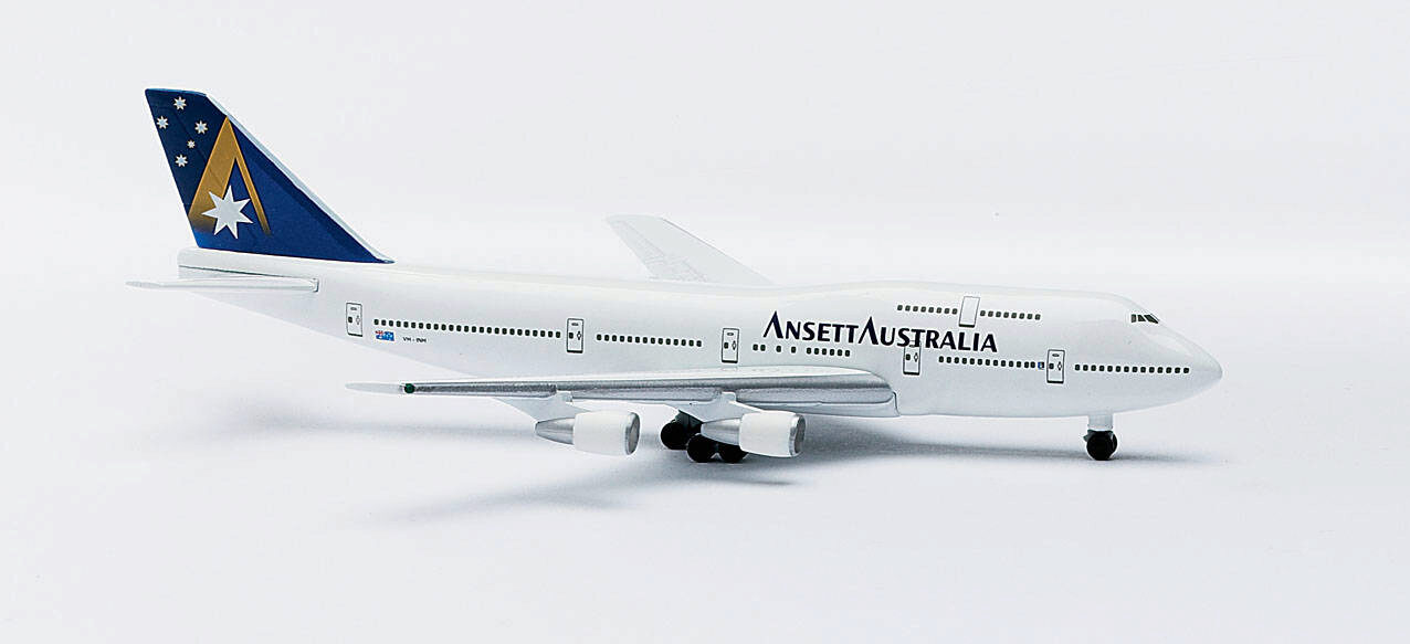 Herpa 503921 *Ansett Australia Boeing 747-300