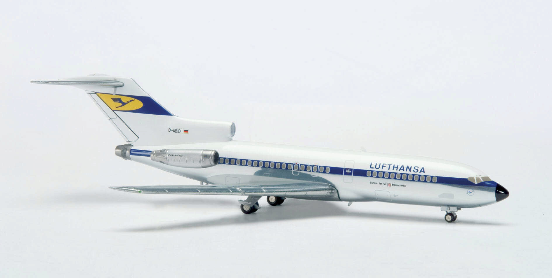 Herpa 550789 *Lufthansa Boeing 727-100 (die-cast model)
