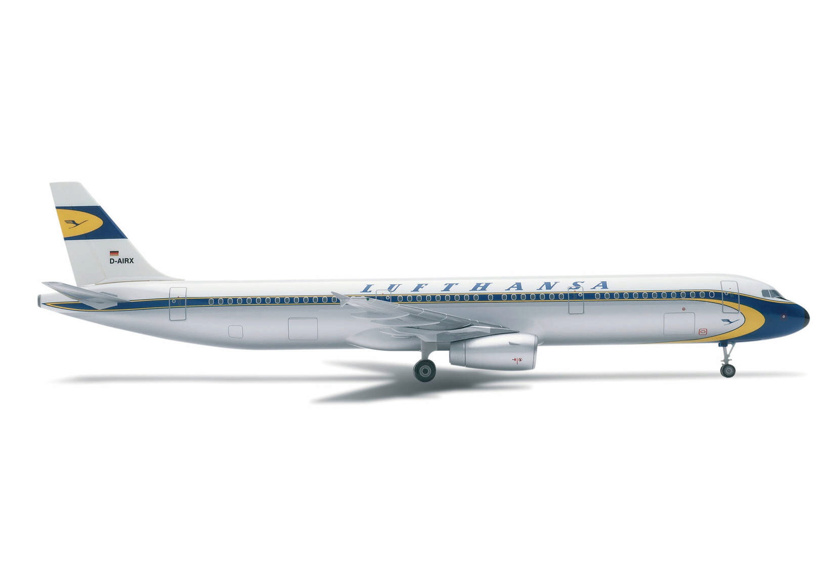 Herpa 551106 *Lufthansa Airbus A321 "Retro"