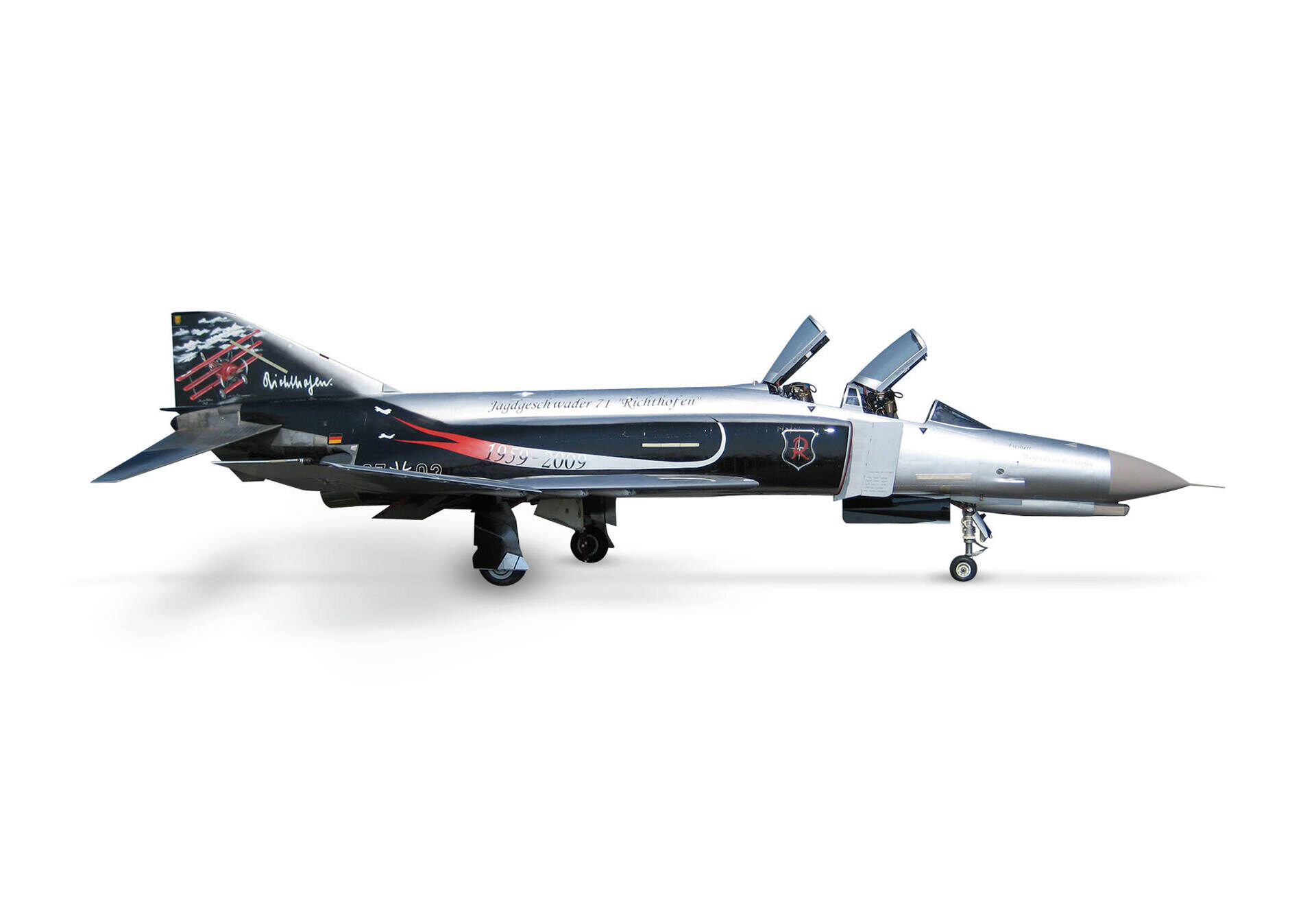 Herpa 552806 *Luftwaffe 50 Jahre JG71 McDonnell Douglas F-4F Phantom II "Richthofen"