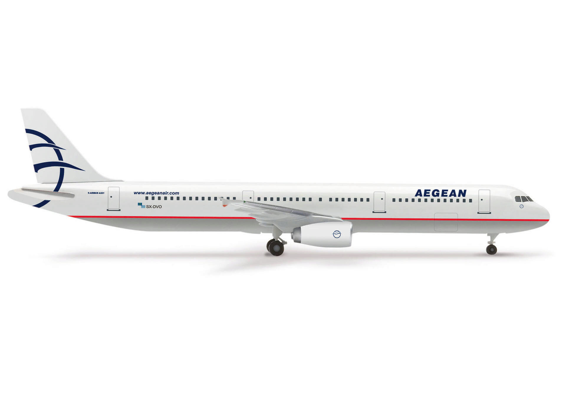 Herpa 552929 *Aegean Airlines Airbus A321