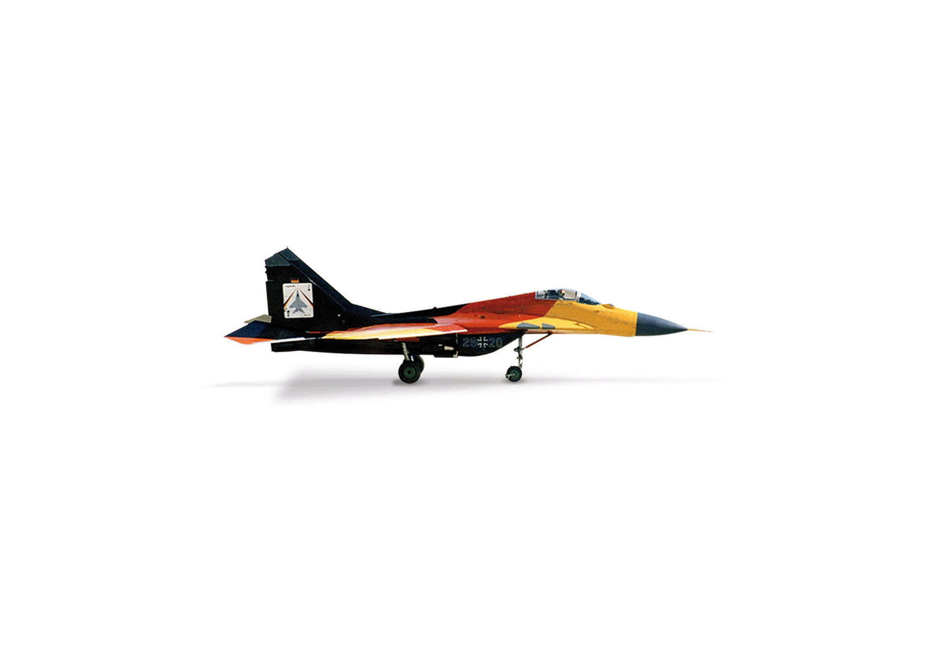 Herpa 552936 *Luftwaffe Mikoyan MiG-29 JG73, 1. Jagdstaffel Farewell colors / Abschiedsbemalung
