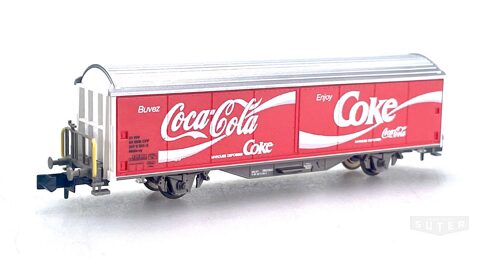 Minitrix 15223 *SBB Schiebewandwagen  "Coca Cola"