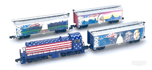 Arnold 0222 *US Güterwagen Zug 4tlg