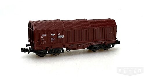 Roco 25154 *SBB Teleskophaubenwagen, braun