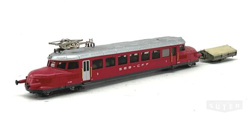 Hobbytrain H2642-1 *SBB Triebzug Roter Pfeil mit Skianhänger