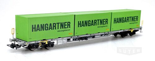 Piko 95990 *SBB Containerwagen Typ Sgnss Hangartner Container
