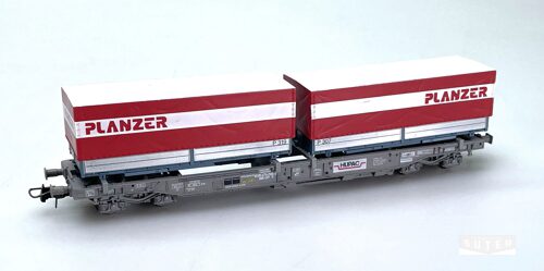 Roco 47027 *SBB HUPAC Einheitstaschenwagen Planzer