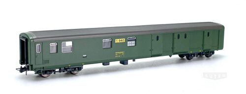 Roco 44438 *SBB PTT Postwagen 955, grün, lange Ausführung