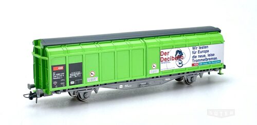 Roco 46506 *SBB Schiebewandwagen "Dezibello", grün