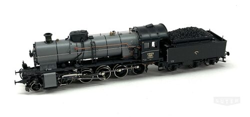 Roco 43873 *SBB Schlepptender Dampflok C 5/6 2669  grau/schwarz AC-Digital