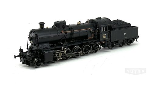 Roco 43872 *SBB Schlepptender Dampflok C 5/6 2978 schwarz AC Digital