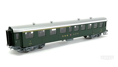 Roco 45097 *SBB Schnellzugswagen Stahlwagen 1./2.Kl. Ep III