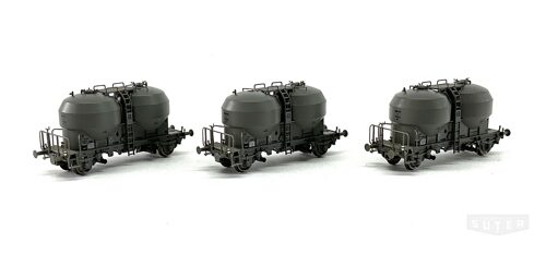 Roco 66012 *SBB Silowagen-Set 3 Wagen grau