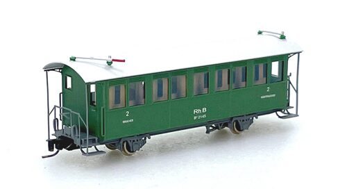 Lok 14 17003 *RhB Personenwagen B 2245  grün  Spur Nm