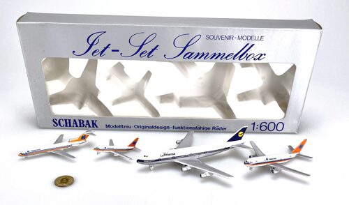 Lot 1090 *Schabak Set Passagierflugzeuge 1:600  4tlg