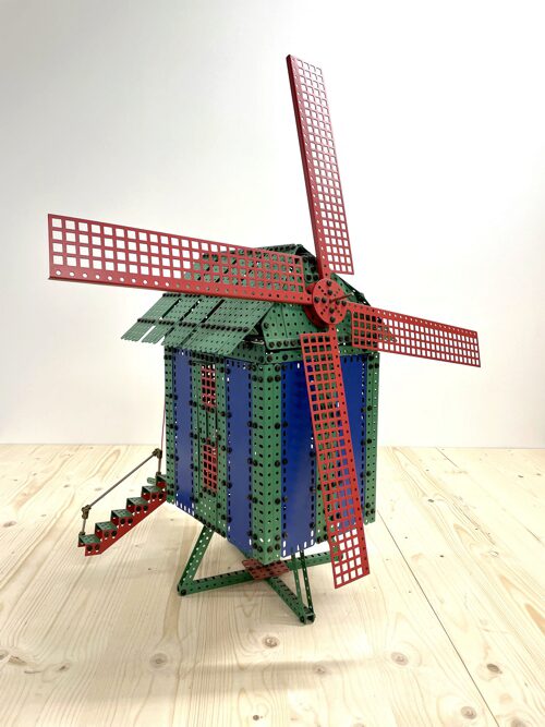 Lot 1536 *Windmühle  Metal  H:80cm - L:72cm - B:50cm