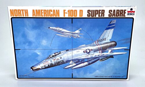 Lot 3182 *ESCI 4008 North American F-100D Super Sabre 1:48 Bausatz