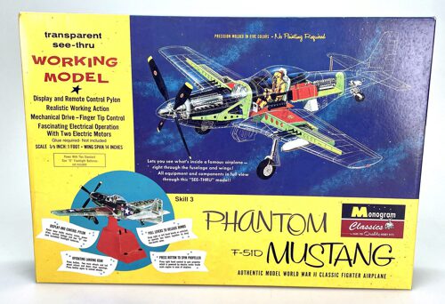 Lot 3361 *Monogram  PA67 Phantom F-51D Mustang   Transparent 1:32  Bausatz