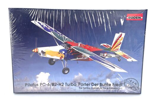 Lot 3514 *Roden 444  Pilatus Porter  PC-6/B1-H2 Der Bunte Fredi   1:48 Bausatz