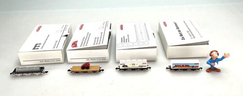 Lot 7737 *Spur Z Konvolut Märklin Güterwagen 4tlg