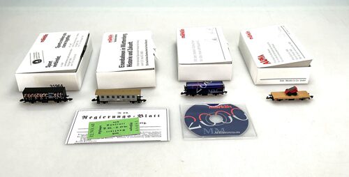 Lot 7739 *Spur Z Konvolut Märklin Güterwagen 4tlg