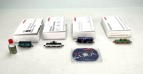 Lot 7757 *Spur Z Konvolut Märklin Güterwagen 4tlg