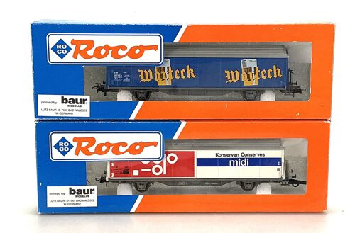 Lot 8139 *Spur H0 Konvolut Roco  SBB Schiebewandwagen 2tlg