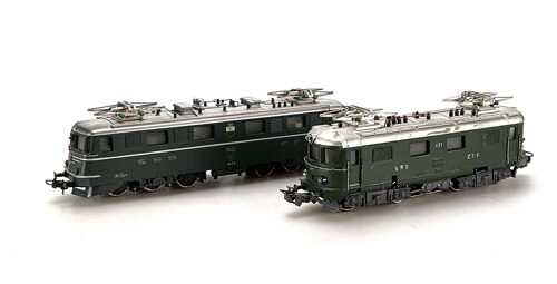 Lot 8234 *Spur H0 Konvolut Märklin SBB Lokomotiven Funktion nicht überprüft 2tlg