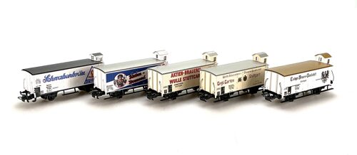 Lot 8500 *Spur H0 Konvolut Märklin nostalgie Bierwagen 5tlg