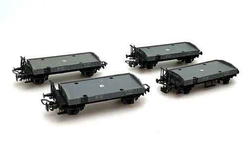 Lot 8787 *Spur H0 Konvolut Ruco SBB Niederbordwagen 4tlg