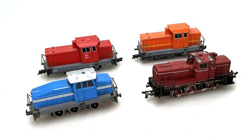 Lot 8805 *Spur H0 Konvolut Märklin Lokomotiven Funktion nicht überprüft 4tlg