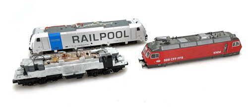 Lot 8808 *Spur H0 Konvolut Roco + Märklin  Lokomotiven DC+AC Funktion nicht überprüft 2tlg