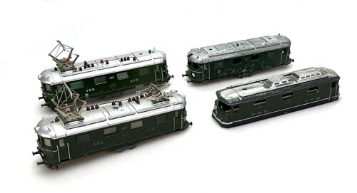 Lot 8820 *Spur H0 Konvolut HAG / Märklin Lokgehäuse 4tlg