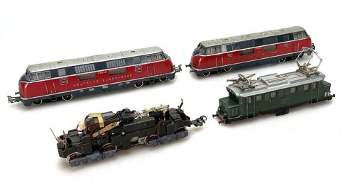Lot 8831 *Spur H0 Konvolut Märklin Lokomotiven  Funktion nicht überprüft 3tlg