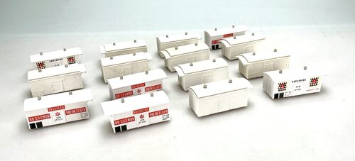 Lot 8874 *Spur H0 Konvolut Ruco Bierwagengehäuse  15tlg